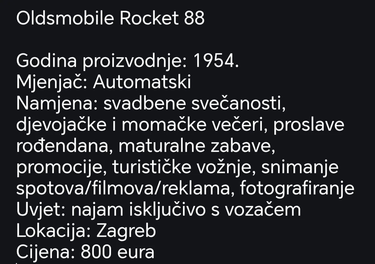 Oldsmobile Rocket 88